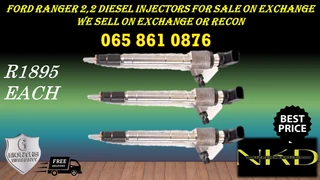 Ford Ranger 2.2 Diesel Injectors For Sale On Exchange