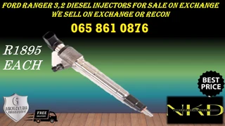 Ford Ranger 3.2 Diesel Injectors For Sale On Exchange With 6 Months Warranty