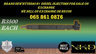 New Hyundai H1 Diesel Injectors For Sale On Exchange Or To Recon