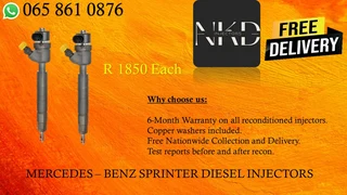 Mercedes Benz Sprinter Diesel Injectors For Sale On Exchange Or To Recon