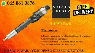 Nissan Navara Yd25 Diesel Injectors For Sale On Exchange With 6 Months Warranty