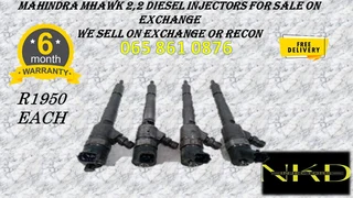 Mahindra Mhawk 2.2 Diesel Injectors For Sale On Exchange With Warranty