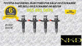 Toyota D4d Diesel Injectors For Sale On Exchange