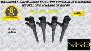 Mahindra Scorpio Diesel Injectors For Sale On Exchange With 6 Months Warranty