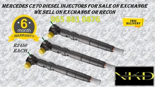 Mercedes C270 Diesel Injectors For Sale On Echange Or To Recon