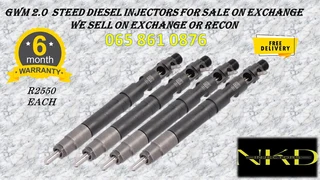 Gwm 2.0 Steed Diesel Injectors For Sale On Exchange With 6 Months Warranty