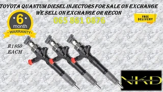 Toyota Quantum Diesel Injectors For Sale On Exchange Or To Recon
