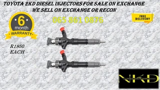 Toyota 2kd Diesel Injectors For Sale On Exchange