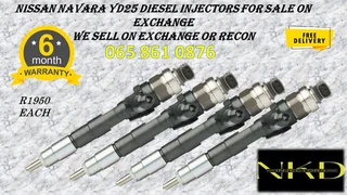 Nissa Navara Yd25 Diesel Injectors For Sale On Exchange With 6 Months Warranty