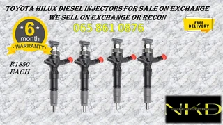 Toyota Hilux Diesel Injectors For Sale On Exchange