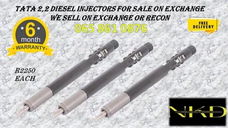 Tata 2.2 Diesel Injectors For Sale On Exchange Or To Recon