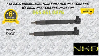 Kia 2500 Diesel Injectors For Sale On Exchange With 6 Months Warranty