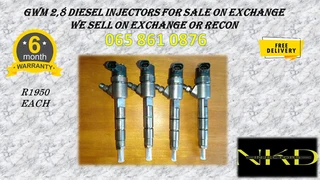 Gwm 2.8 Diesel Injectors For Sale On Exchange Or O Recon