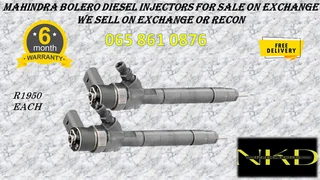 Mahindra Bolero Injectors For Sale On Exchange Or To Recon With Warranty