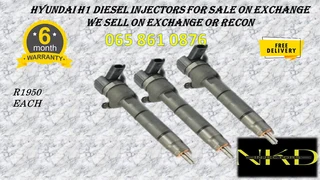 Hyundai H1 Diesel Injectors For Sale On Exchange