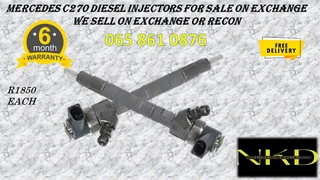 Mercedes C270 Diesel Injectors For Sale On Exchange Or To Recon