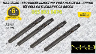 Mercedes C220 Diesel Injectors For Sale On Exchange Or To Recon With Warranty