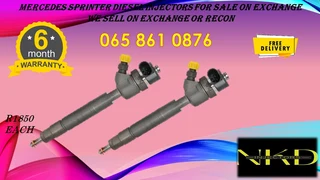 Mercedes Benz Sprinter Diesel Injectors For Sale Or To Recon