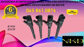 Mahindra Scorpio Diesel Injectors For Sale On Exchange With 6 Months Warranty