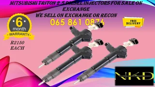 Mitsubishi Triton 2.5 Diesel Injectors For Sale On Exchange Or To Recon