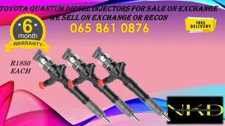 Toyota Quantum Diesel Injectors For Sale N Exchange Or To Recon