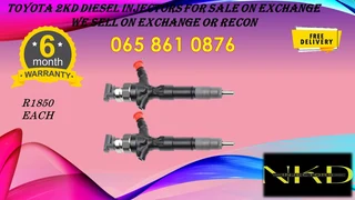 Toyota 1kd Diesel Injectors For Sale On Exchange