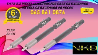 Tata 2.2 Diesel Injectors For Sale Or To Recon