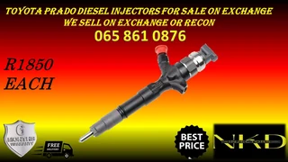 Toyota Prado Diesel Injectors For Sale On Exchange