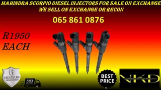 Mahindra Scorpio Diesel Injectors For Sale On Excahnge With 6 Months Warranty