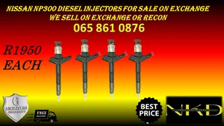 Nissan Np300 Diesel Injectors For Sale On Exchange