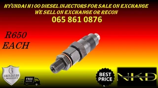 Hyundai H100 Diesel Injectors For Sale On Exchange With 6 Months Warranty