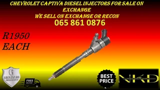 Chevrolet Captiva Diesel Injectors For Sale On Exchange
