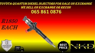 Toyota Quantum Diesel Injectors For Sale On Exchange Or To Recon