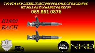 Toyota 2kd Diesel Injectors For Sale On Exchange