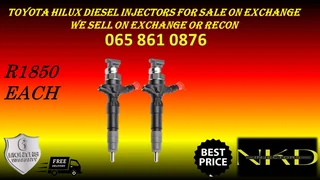 Toyota Hilux Diesel Injectors For Sale On Exchange