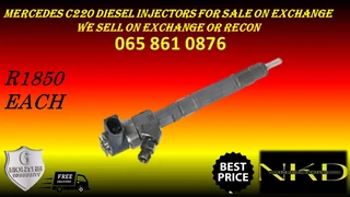 Mercedes C220 Diesel Injectors For Sale Or To Recon