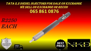 Tata 2.2 Diesel Injectors For Sale On Exchange Or To Recon