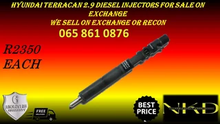 Hyundai Terrican 2.9 Diesel Injectors For Sale On Exchange