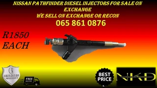 Nissan Pathfinder Diesel Injectors For Sale On Exchange With 6 Months Warranty