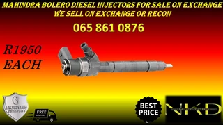 Mahindra Bolero Diesel Injectors For Sale On Excahnge Or To Recon With Warranty
