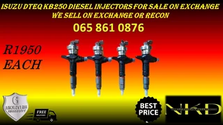Isuzu Dteq Kb250 Diesel Injectors For Sale On Exchange With 6 Months Warranty