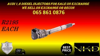 Audi 1.6 Diesel Injectors For Sale On Exchange With 6 Months Warranty