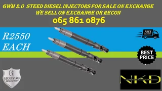 Gwm 2.0 Steed Diesel Injectors For Sale On Exchange Or To Recon With Warranty