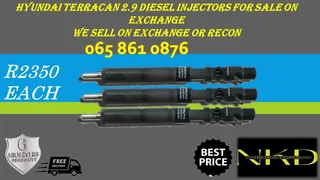 Hyundai Terrican 2.9 Diesel Injectors For Sale On Exchange