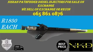 Nissan Pathfinder Diesel Injectors For Sale On Exchange With 6 Months Warranty