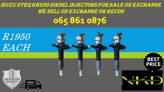 Isuzu Dteq Kb250 Diesel Injectors For Sale On Exchange With 6 Months Warranty