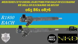 Mercedes C270 Diesel Injectors For Sale On Exchange Or To Recon