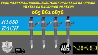 Ford Ranger 3.0 Diesel Injectors For Sale Or To Recon