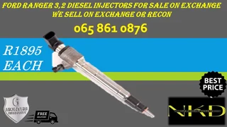 Ford Ranger 3.2 Diesel Injectors For Sale On Exchange With 6 Months Warranty