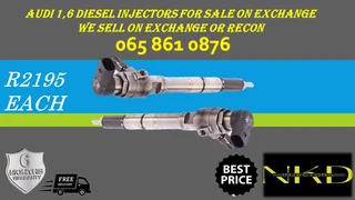Audi 1.6 Diesel Injectors For Sale On Exchange Or To Recon